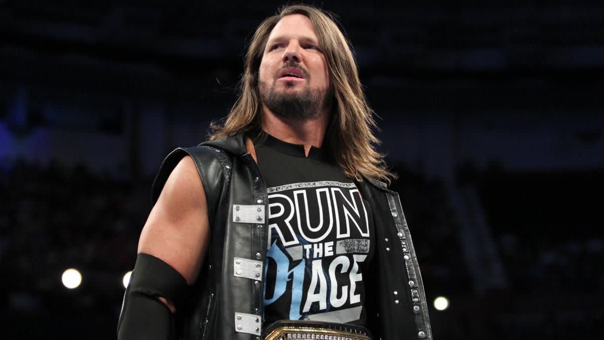 aj styles on wwe smackdown live