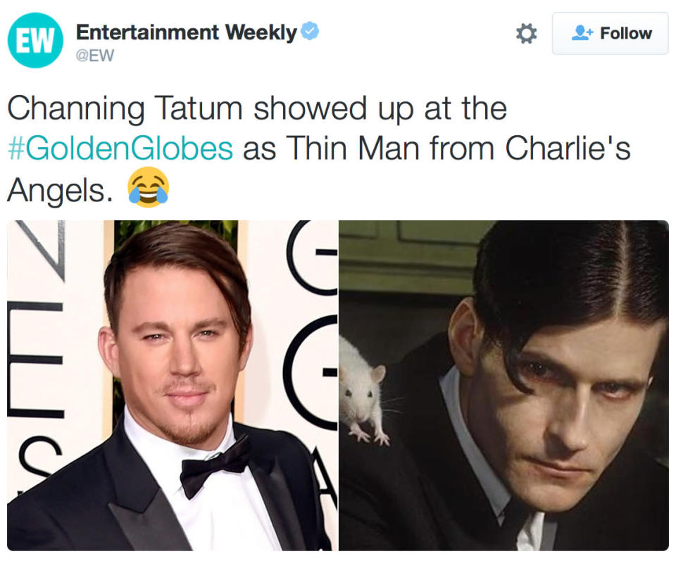 Copyright [Twitter/Entertainment Weekly]