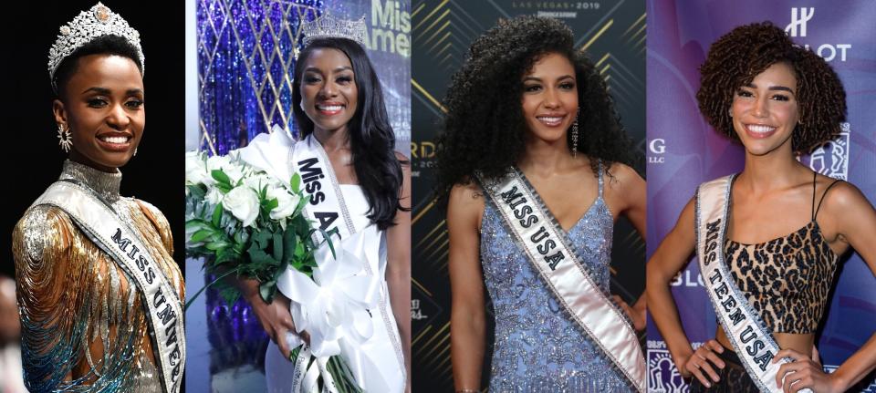 For the First Time, Miss America, Miss USA, Miss Teen USA, and Now Miss Universe Are All Black Women