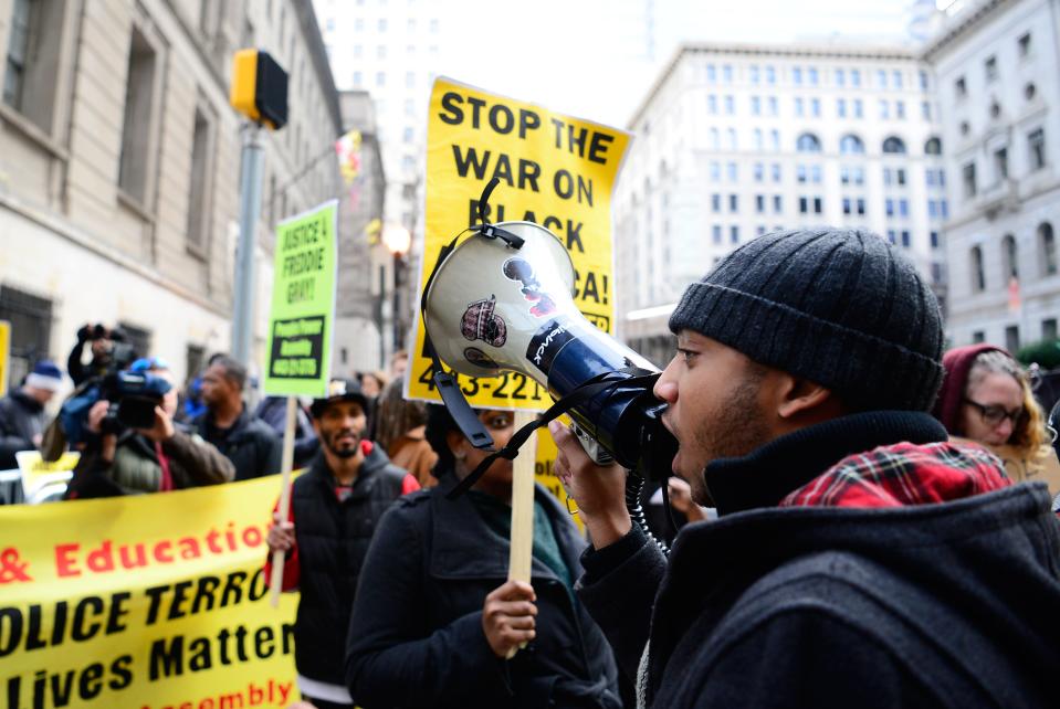 Freddie Gray protests