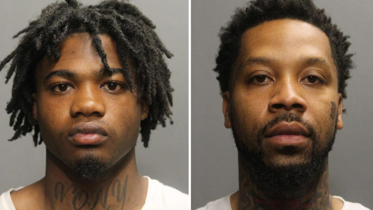 <div>(From left) Pictured is Jamarr Hill and Deandre Loveless.</div>