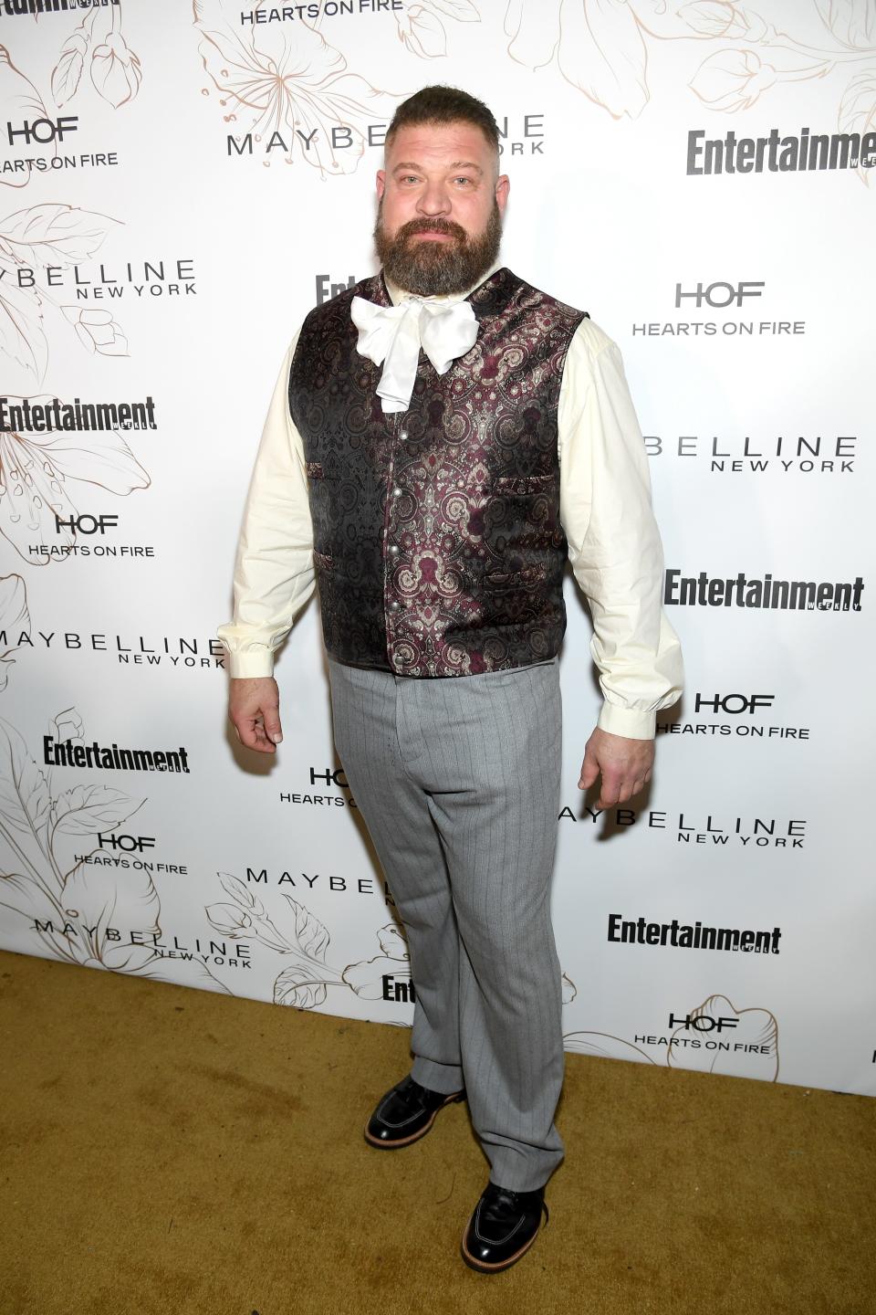 Brad William Henke attends Entertainment Weekly's Screen Actors Guild Award Nominees Celebration on Jan. 20, 2018, in Los Angeles.