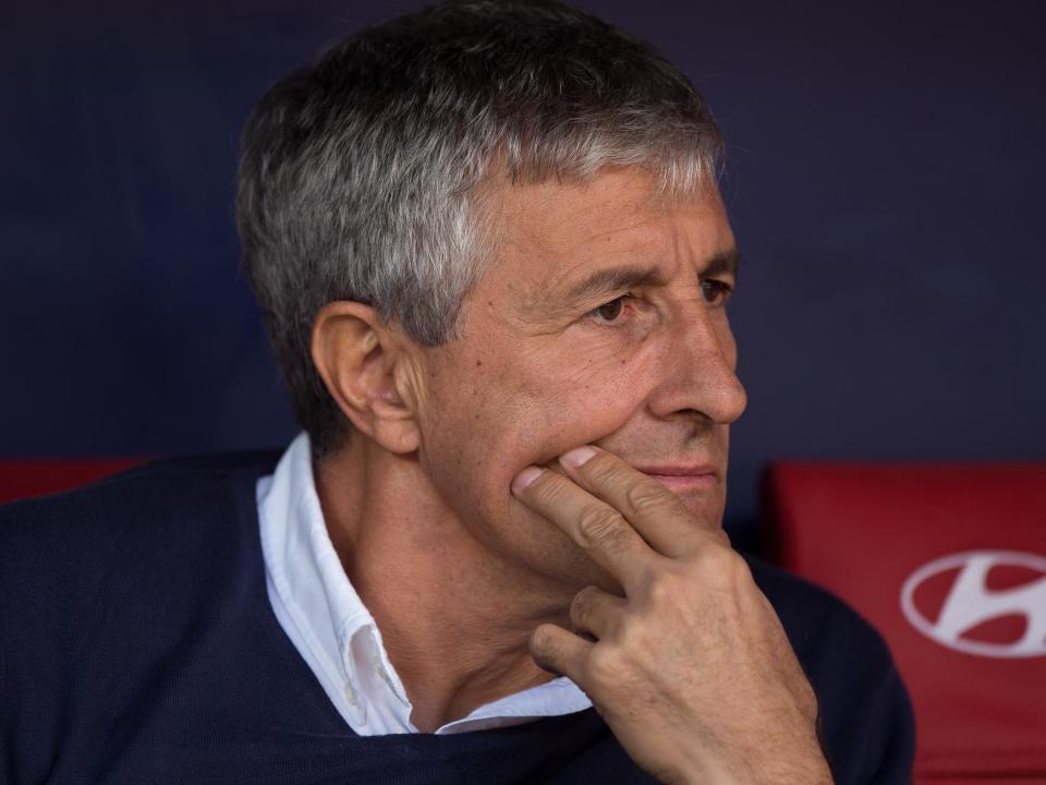 Quique Setien is the new Barcelona manager: Getty