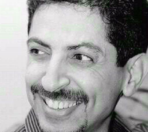 Bahraini activist Abdulhadi al-Khawaja shown in an undated photo posted by his daughter on Twitter. The Shiite activist, facing a life sentence on charges of seeking to overthrow Bahrain's Sunni rulers, will on Monday end a hunger strike that lasted 110 days, his lawyer said