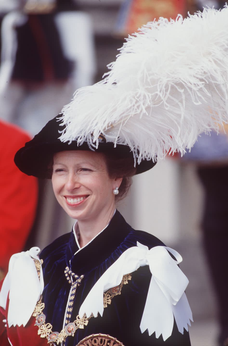 princess anne in garter robes