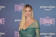 <p>Chiara Ferragni à Milan pour l'avant-première de la série «The Ferragnez», le 2 décembre 2021.</p>