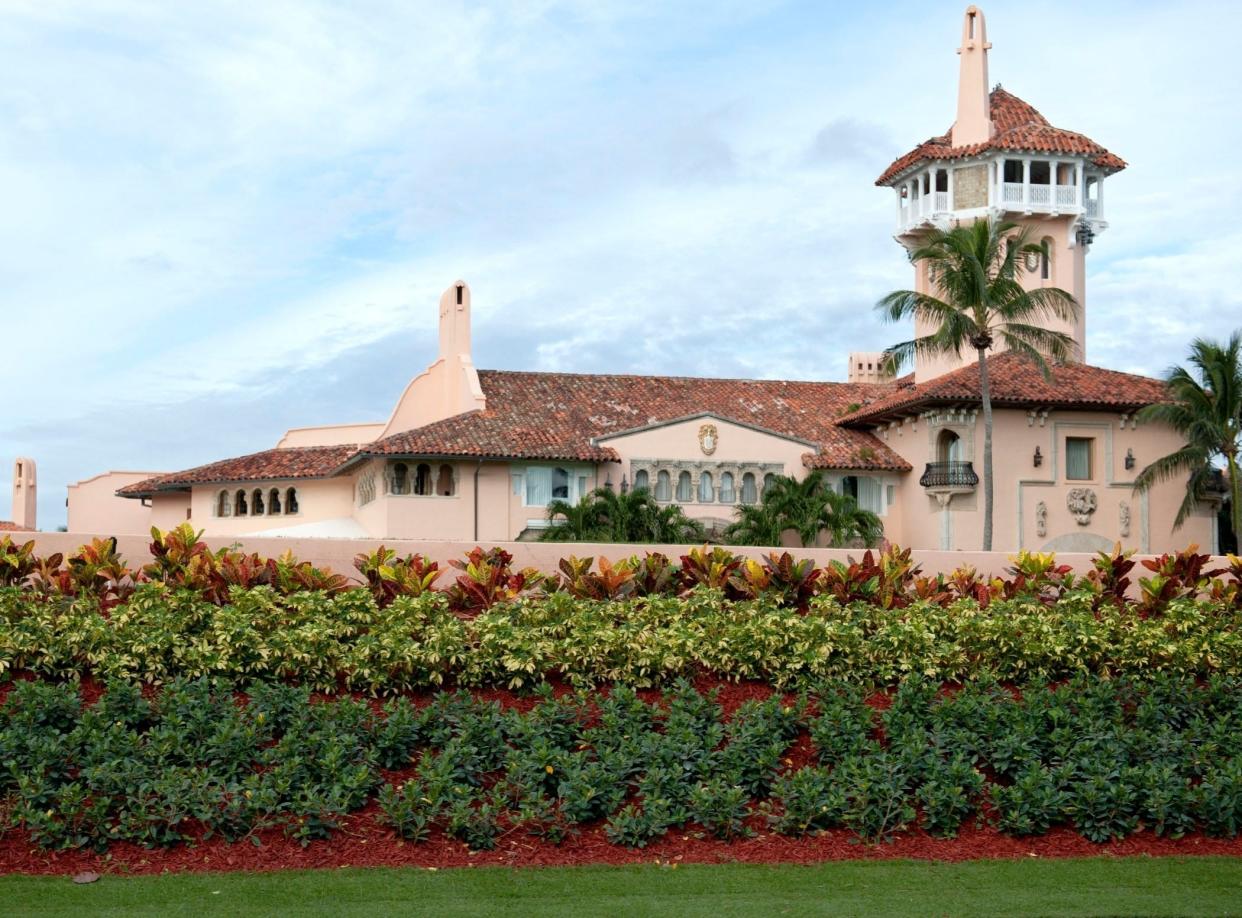 Completed in 1927 for Majorie Merriweather Post and then-husband E.F. Hutton, Mar-a-Lago is the arguably the most famous building in Palm Beach. Wyeth was the first architect to work on the house and his original plan — what Jane Day describes as “the bones of the structure” — remained after Viennese architect and set designer Joseph Urban completely reworked the exterior and provided the interior design. Today Mar-a-Lago is a private club and the home of former President Donald J. Trump.