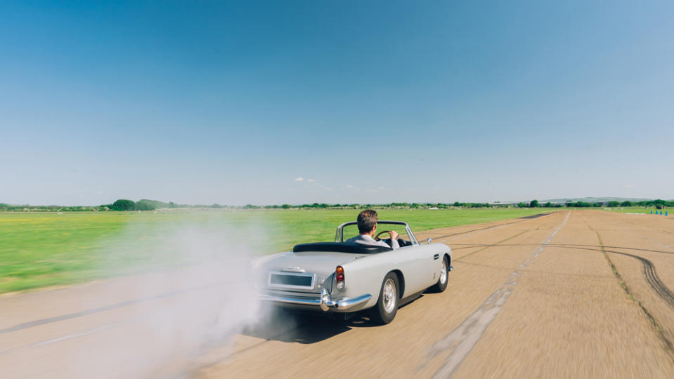 Driving the Little Car Company's DB5 Junior "No Time To Die" Edition.