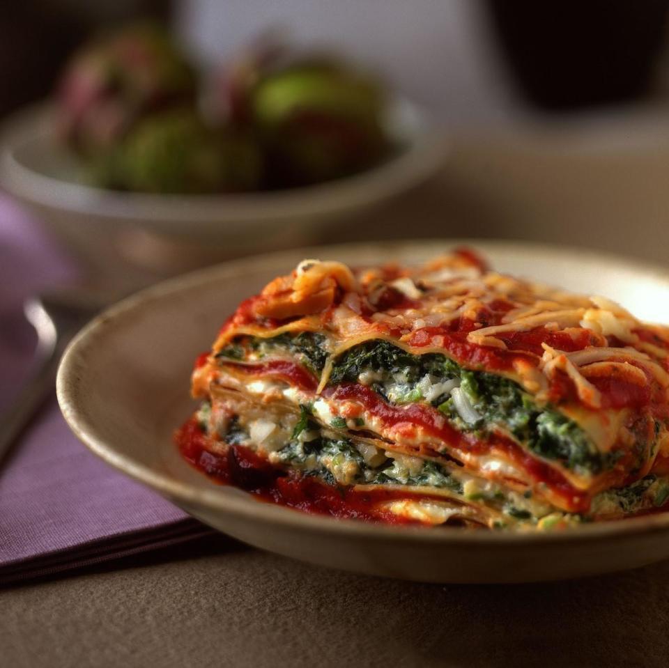 Spinach and Sausage Lasagna