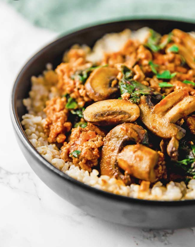 <p>The Gracious Pantry</p><p>This clean-eating mushroom brown rice bowl is a delicious and filling meal.</p><p><strong>Get the recipe: <a href="https://www.thegraciouspantry.com/clean-eating-mushroom-brown-rice-bowl/" rel="nofollow noopener" target="_blank" data-ylk="slk:Mushroom Brown Rice Bowl;elm:context_link;itc:0;sec:content-canvas" class="link ">Mushroom Brown Rice Bowl</a></strong></p><p><strong>Related: <a href="https://www.yahoo.com/lifestyle/55-best-mushroom-recipes-freshly-215802395.html" data-ylk="slk:55 Best Mushroom Recipes;elm:context_link;itc:0;sec:content-canvas;outcm:mb_qualified_link;_E:mb_qualified_link;ct:story;" class="link  yahoo-link">55 Best Mushroom Recipes</a></strong></p>