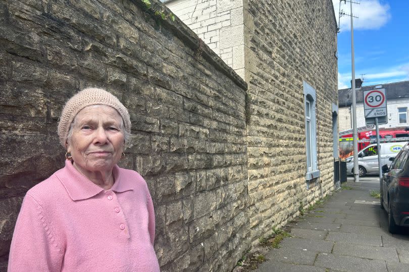 Mona Turner has lived in her home in Blackburn Road for 33 years