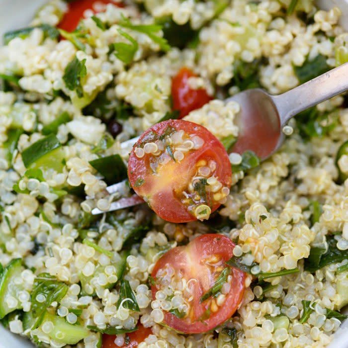 Quick Quinoa Tabbouleh