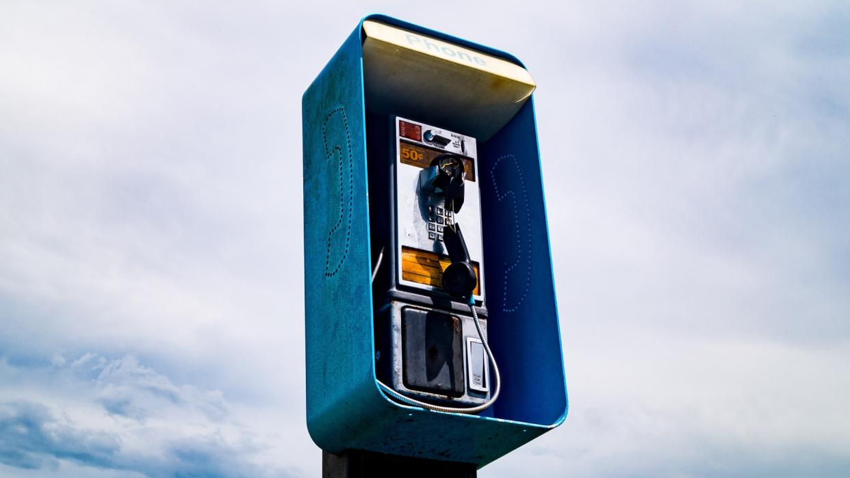 old pay phone