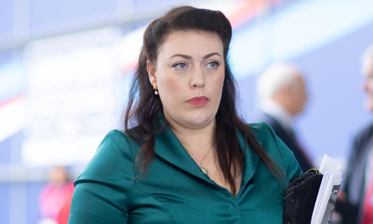 <span>Conservative MP Alicia Kearns made the comments at a Tory fundraising event earlier this month. </span><span>Photograph: NurPhoto/Getty Images</span>