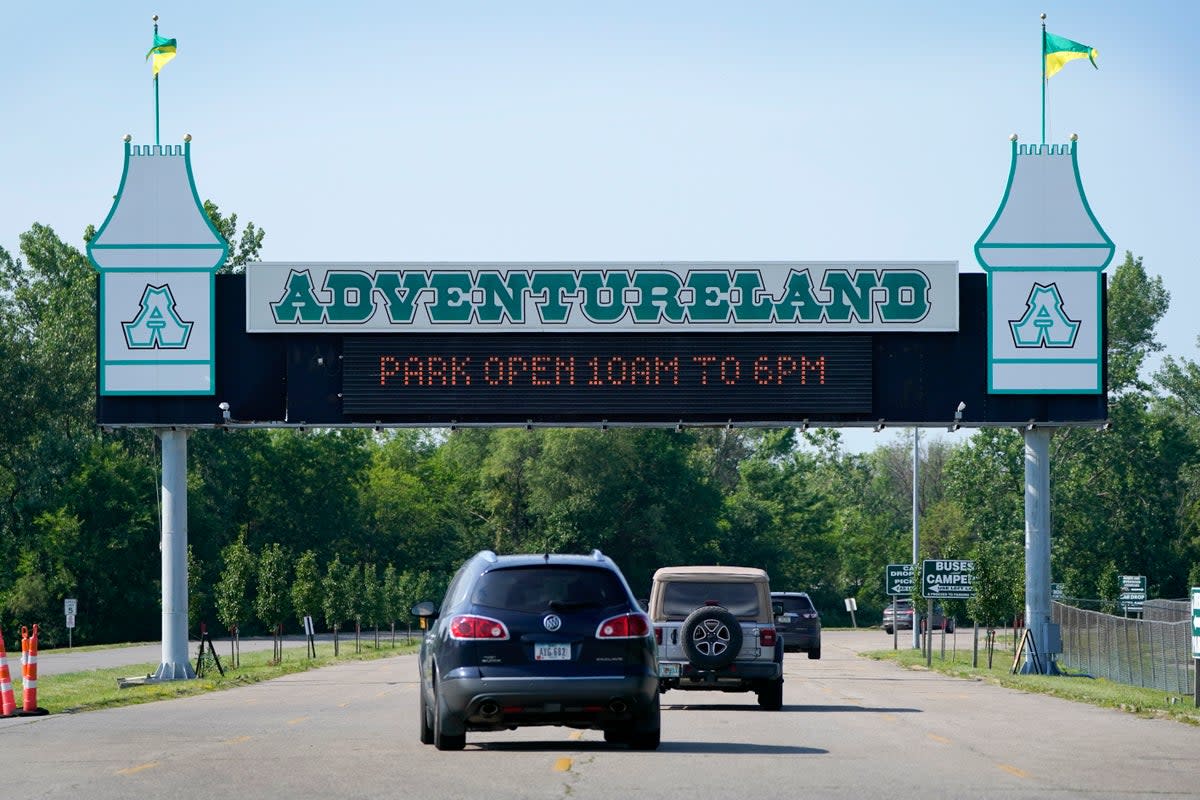 Adventureland Park Accident (Copyright 2021 The Associated Press. All rights reserved)