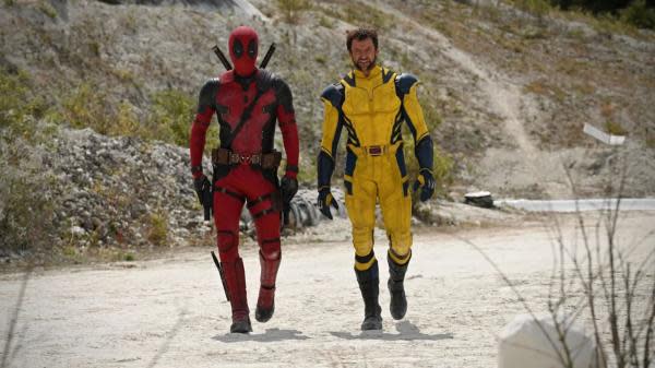 Hugh Jackman en el set de Deadpool 3 (Imagen: CNN)