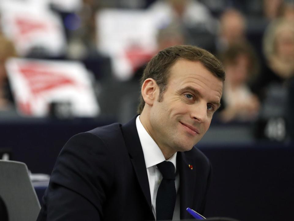 <p>Emmanuel Macron is among the most sceptical leaders in the bloc</p>AP