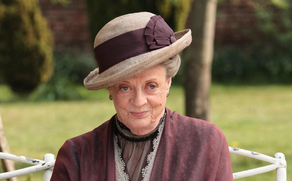 Maggie Smith in Downton Abbey