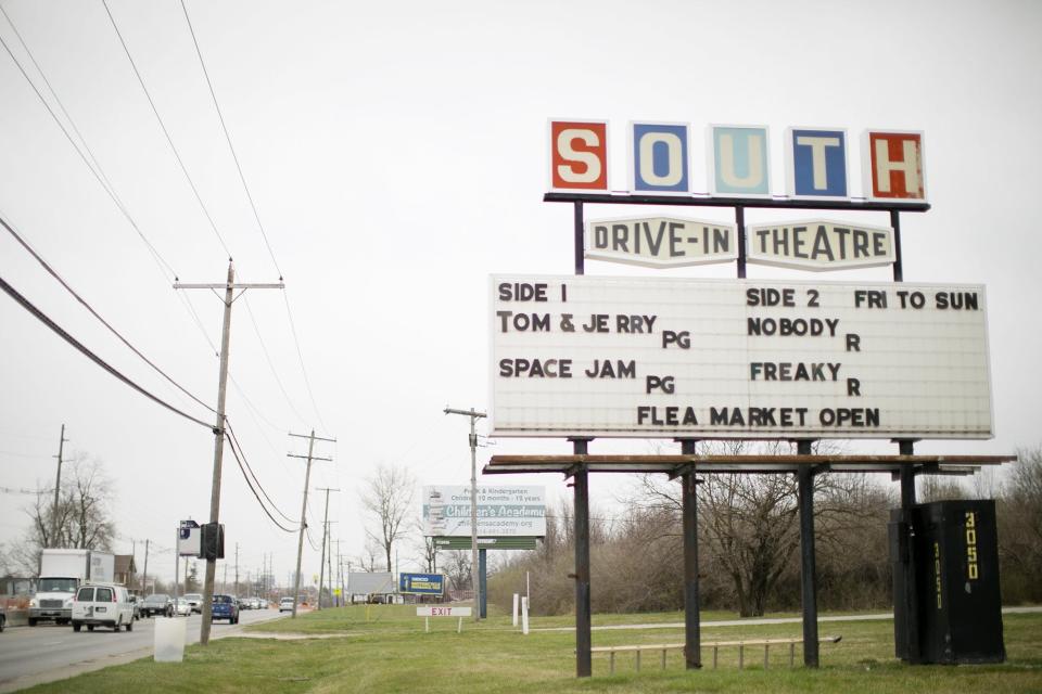 The South Drive-In Theater & Fleamarket, 3050 S. High St., attracts visitors from all over.