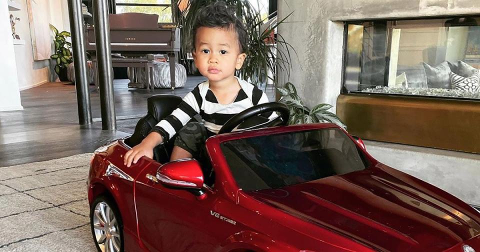 Need for Speed! These Celeb Mini-Mes Are Burning Rubber in Their Tiny Cars