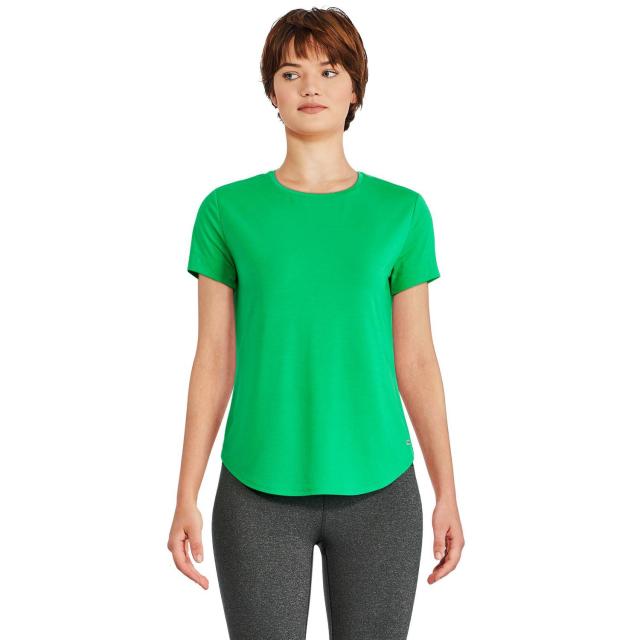 Athletic Works Women&#39;s Short Sleeve Lyocell Tee. Image via Walmart.