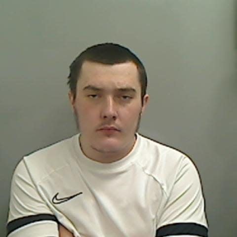 Police mugshot of Shaun Breeze