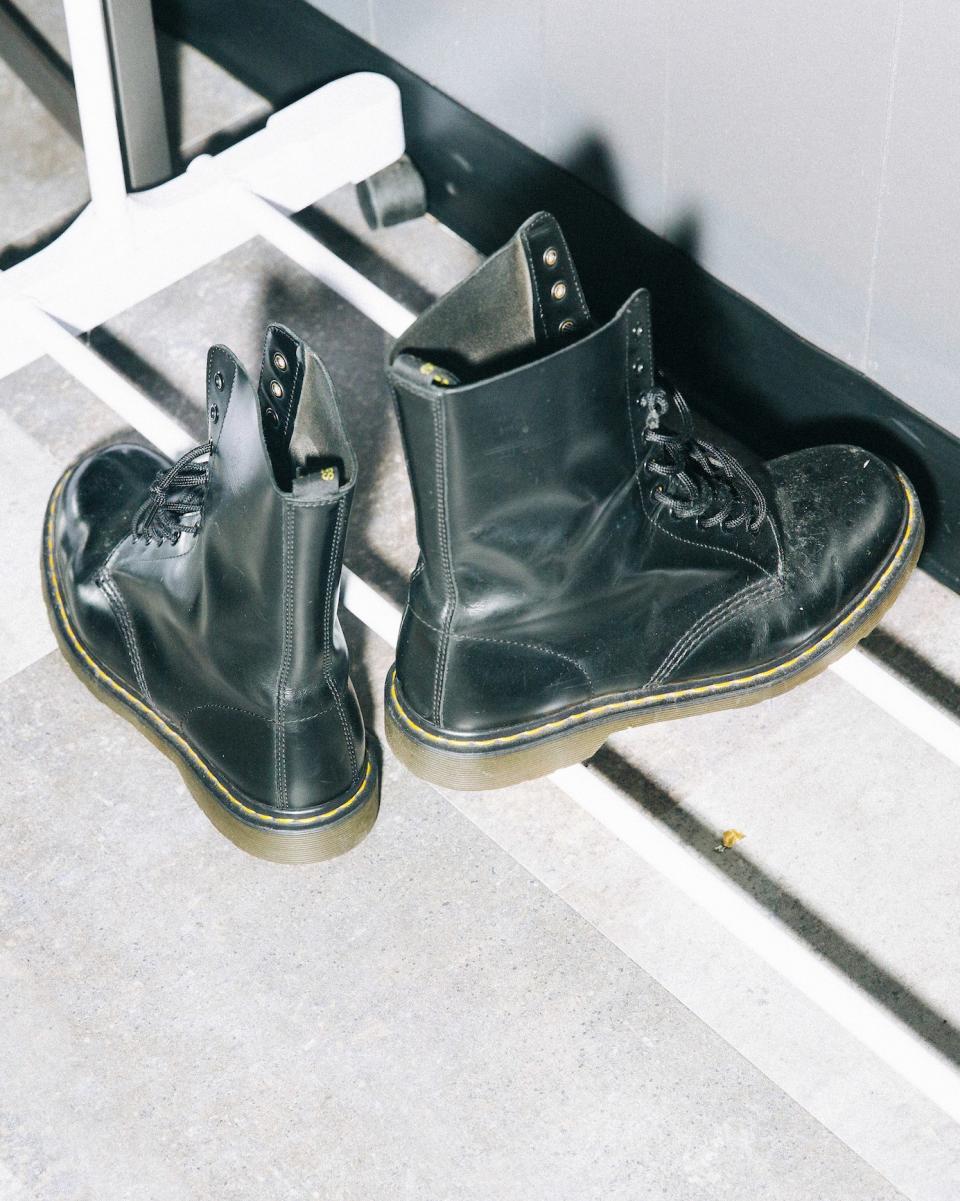 Kerry King’s Dr. Martens.