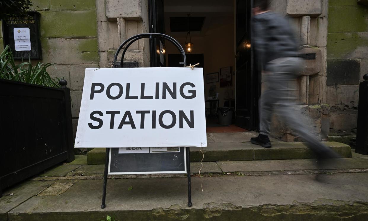 <span>Five people with links to the Conservative party placed bets on the date of the general election before it was announced by Rishi Sunak.</span><span>Photograph: Anthony Devlin/Getty Images</span>