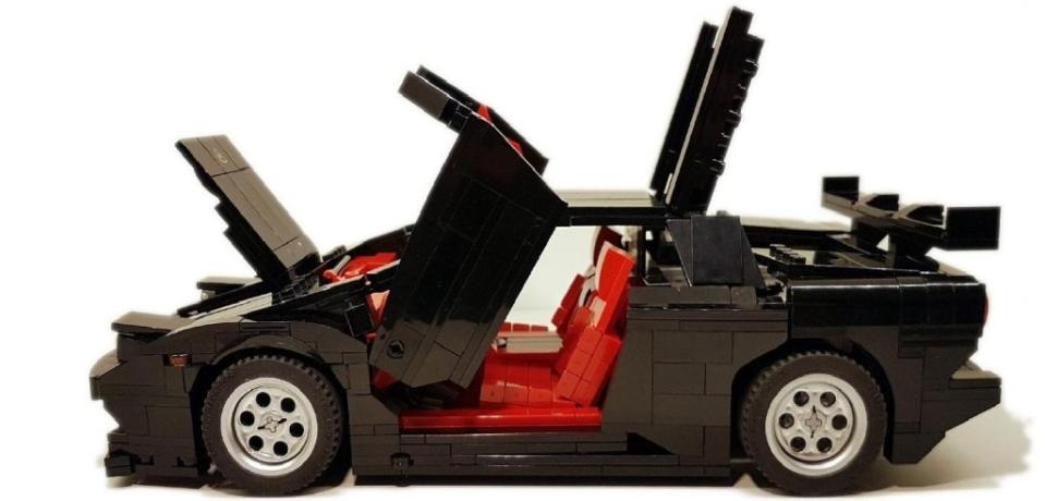 買得起的超級跑車，LEGO推出縮小版LAMBORGHINI Diablo