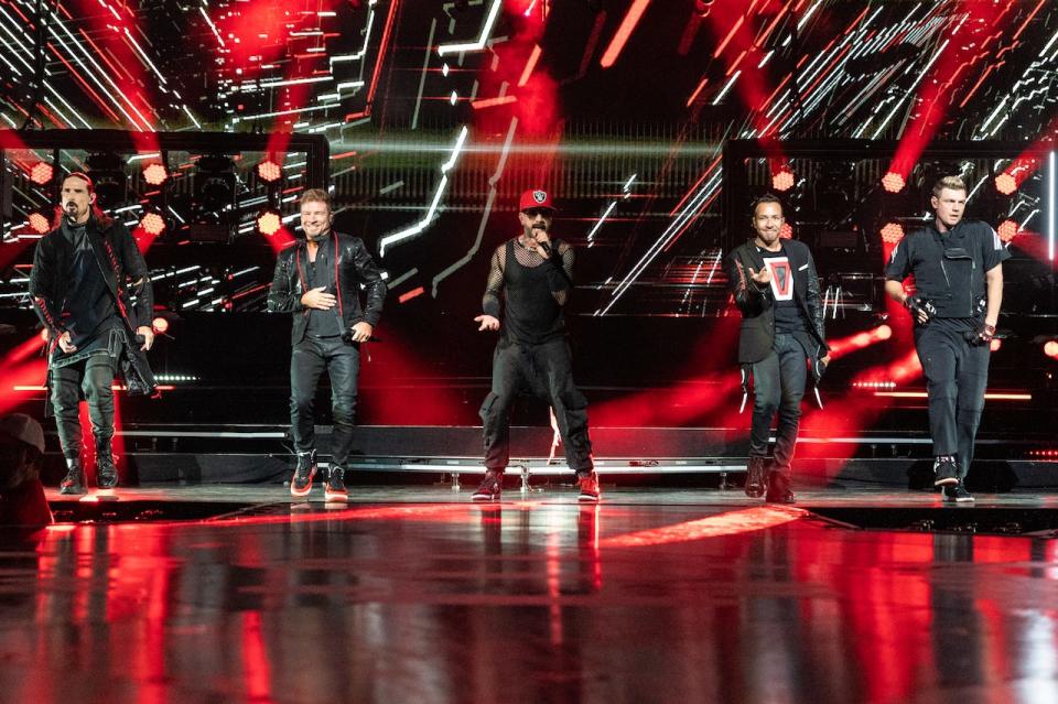 Backstreet Boys headline Summerfest's American Family Insurance Amphitheater on Friday, July 8, 2022.