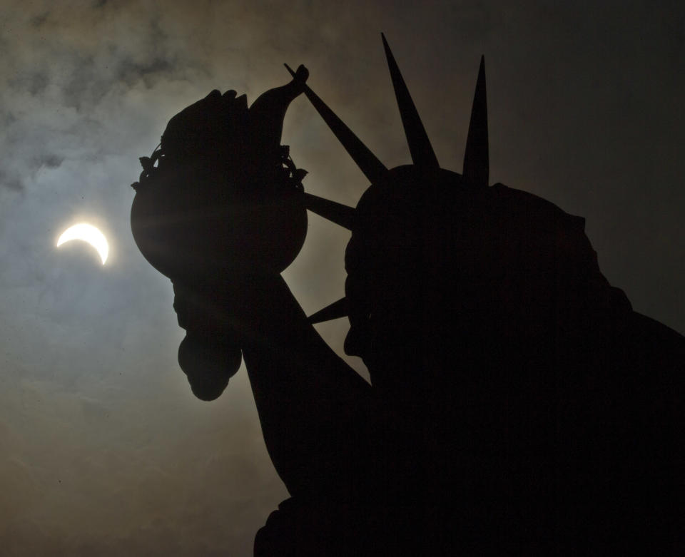 Fotos: las imágenes más espectaculares del eclipse solar