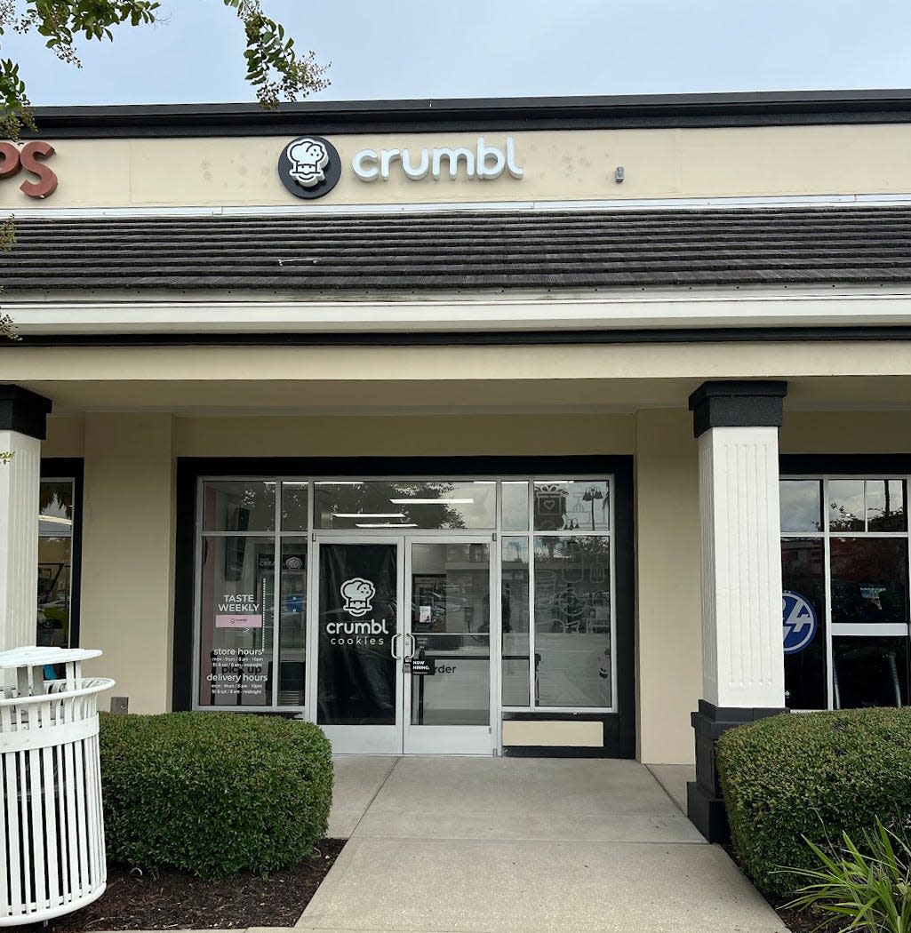 Crumbl Cookies will open its third Jacksonville store on Aug. 5 at  9526 Argyle Forest Blvd., Suite B-6 in the Oakleaf neighborhood.