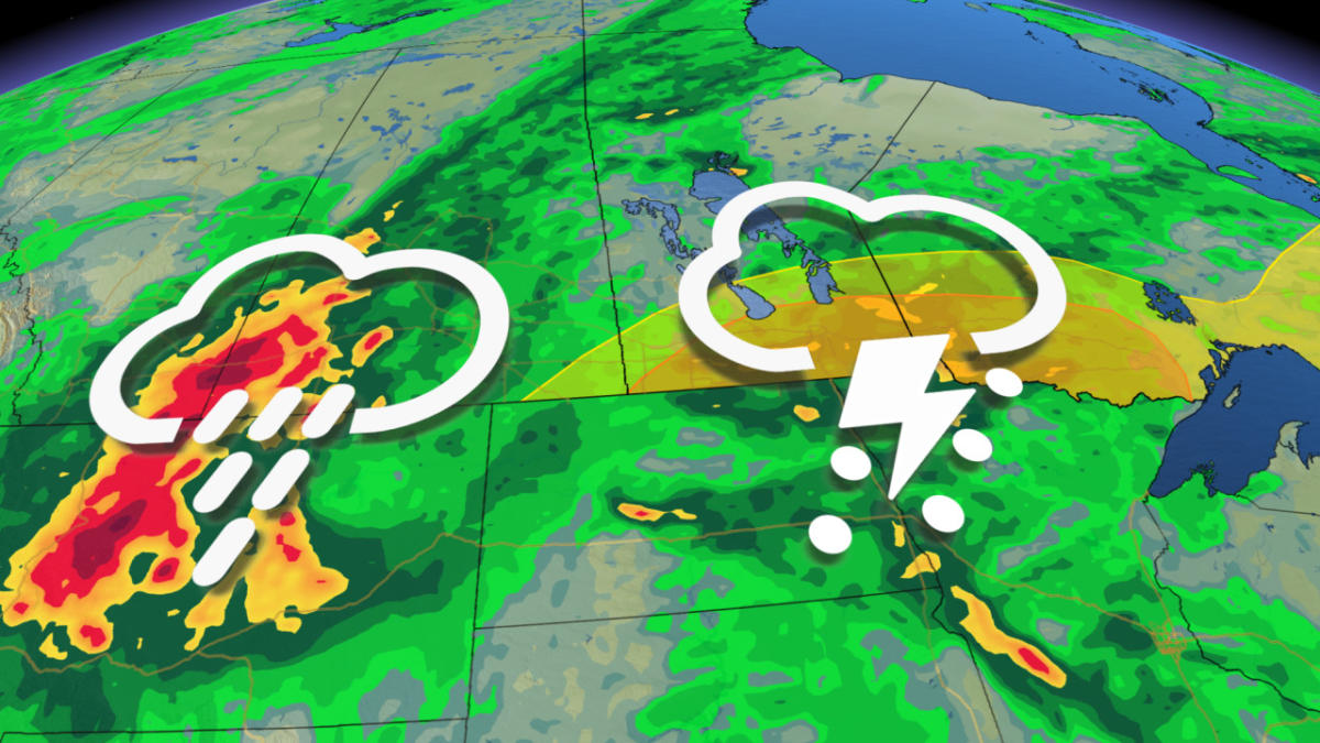 Late season storm threatens big hail, rain over the Prairies, northwestern Ont.