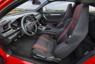 <p>The 2020 Civic Si gets a bunch of changes to the interior cabin to match its bigger brother, the <a href="https://www.caranddriver.com/honda/civic-type-r" rel="nofollow noopener" target="_blank" data-ylk="slk:Civic Type R.;elm:context_link;itc:0;sec:content-canvas" class="link ">Civic Type R. </a>New red dash trim, red-trimmed seats, Honda Sensing active-safety technology, and improved Apple CarPlay and Android Auto connectivity are the biggest highlights.</p>