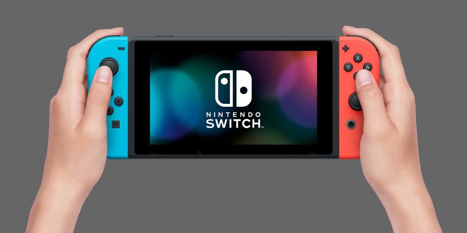 This is the lowest price we've ever seen on the Nintendo Switch. (Photo: Amazon)