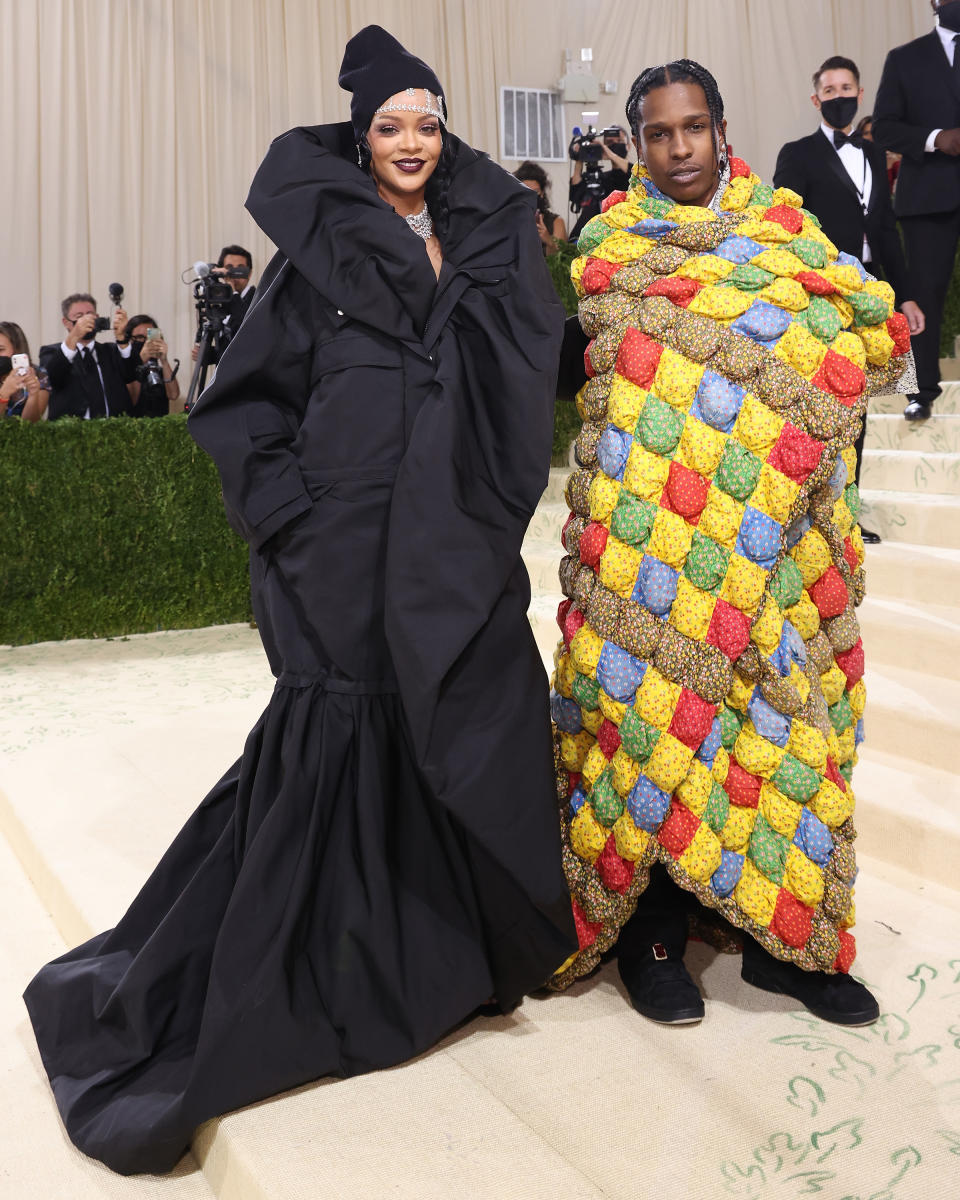 weirdest met gala - rihanna asap rocky