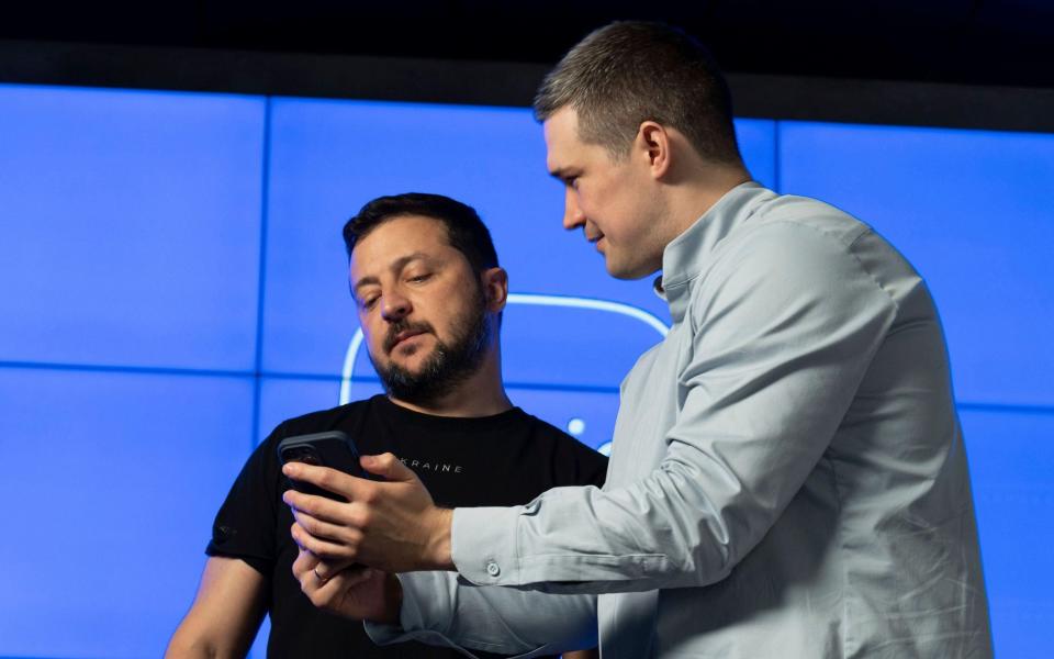 Volodymyr Zelensky recruited celebrity fundraisers to promote fundraising for tech research