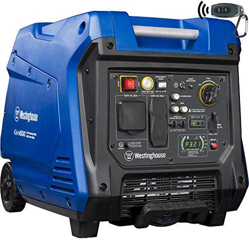 3) 4500 Watt Super Quiet Portable Inverter Generator