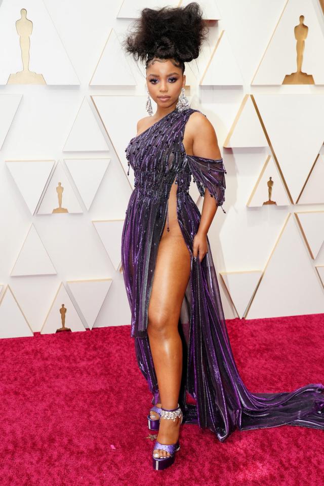 The most daring looks celebrities wore to the 2022 Oscars