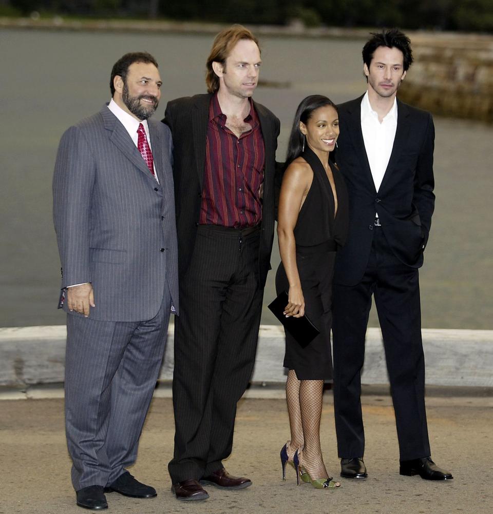 2003: With His 'Matrix' Costars