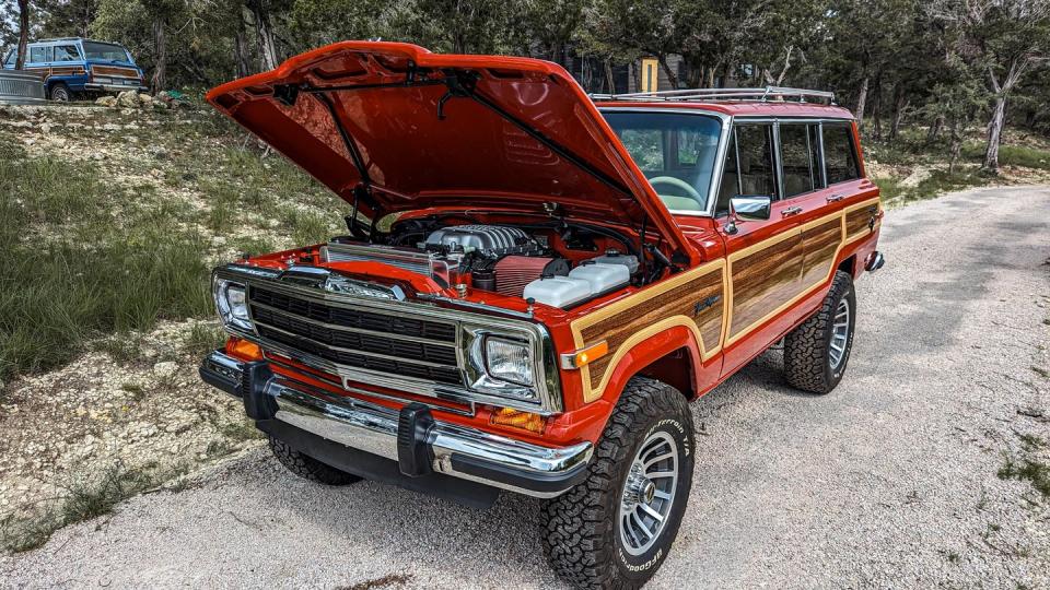 vigilante custom 1988 jeep wagoneer resto mod