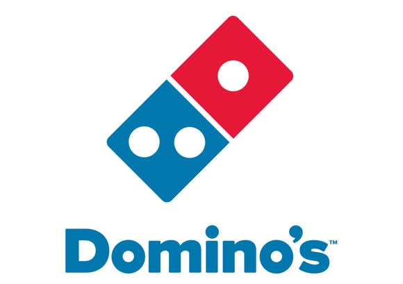 Domino's logo.