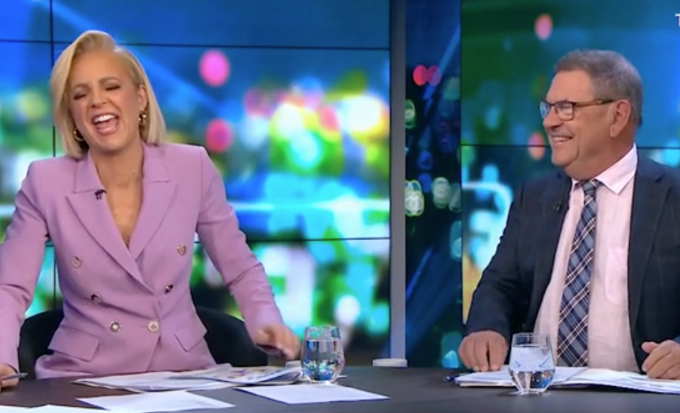 the project carrie bickmore steve price laughing