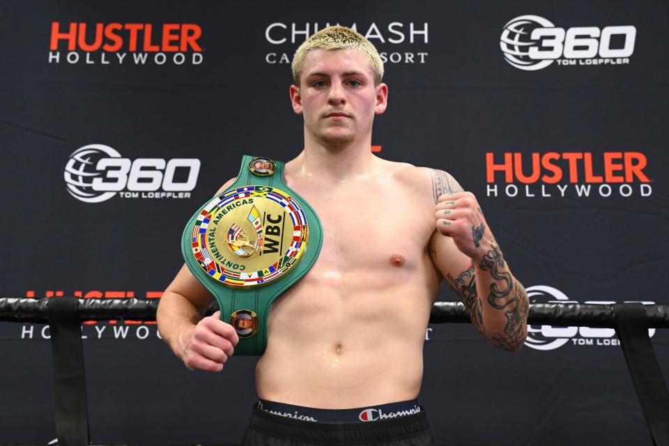 Callum Walsh will fight Carlos Ortiz in a 10-round bout as part of the Hollywood Fight Nights card at the Chumash Resort Casino in Santa Ynez on Friday night.