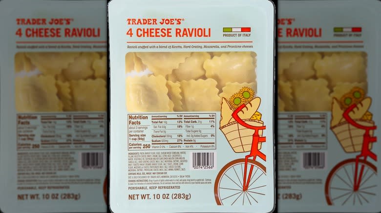 Trader Joe's 4 cheese ravioli