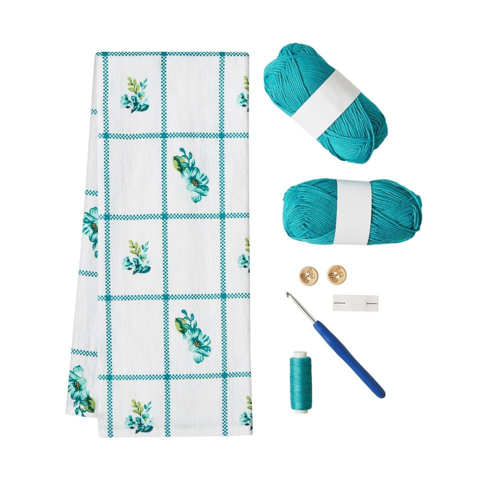 <p><a href="https://clicks.trx-hub.com/xid/hearstcorp_9eb67_tpw?q=https%3A%2F%2Fwww.walmart.com%2Fip%2FThe-Pioneer-Woman-Culinary-Floral-Plaid-Crochet-Tea-Towel-Kit%2F116268497&p=https%3A%2F%2F&utmSource=yahoo-us&utmCampaign=3208&utmMedium=syn" rel="nofollow noopener" target="_blank" data-ylk="slk:Shop Now;elm:context_link;itc:0;sec:content-canvas" class="link ">Shop Now</a></p><p>The Pioneer Woman Culinary Floral Plaid Crochet Tea Towel Kit</p><p>walmart.com</p><p>$14.97</p>