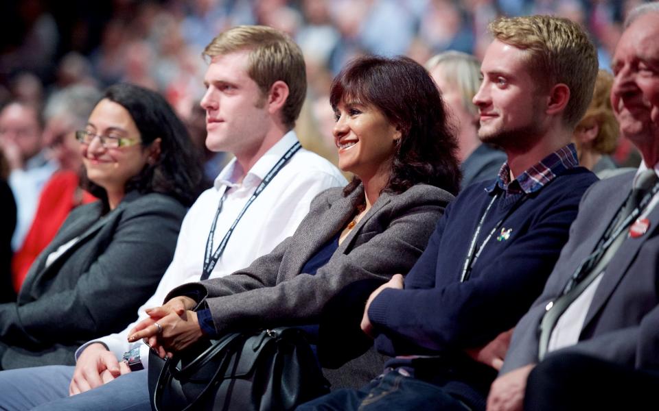 Ben Corbyn, Laura Alvarez and Thomas Corbyn  - Credit: Elliott Franks 