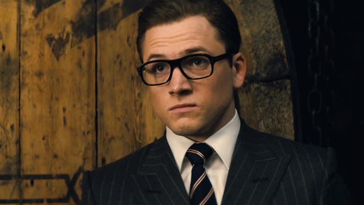 Rocket man... Egerton to take over Elton John role from Tom Hardy - Credit: Fox