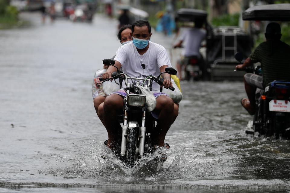 <p>Philippines Asia Typhoon</p> (Copyright 2020 The Associated Press. All rights reserved.)