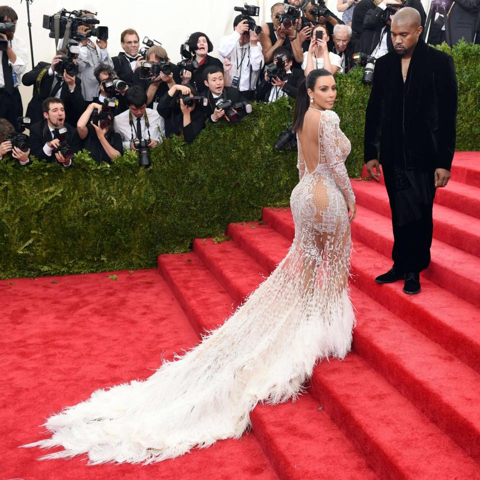 The couple at the Met Gala in 2015 - AFP/Timothy A Clary
